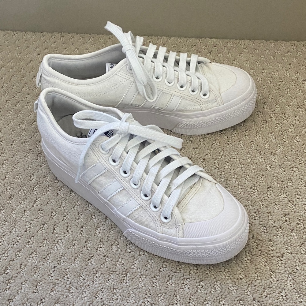 Adidas Nizza Platform Shoes